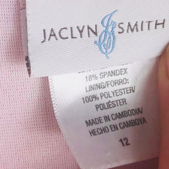 Jaclyn Smith Swimsuit Swimdress 12 Large Red Cruise Beach Slimming - Picture 3 of 3